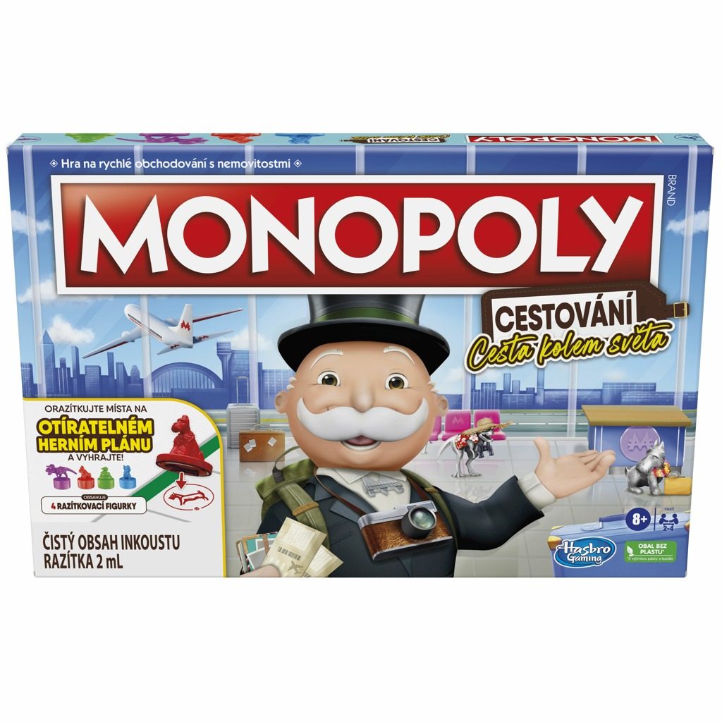 Monopoly: Cesta kolem světa | SVĚT-HER.CZ | Společenské deskové hry -  Hrajte si!