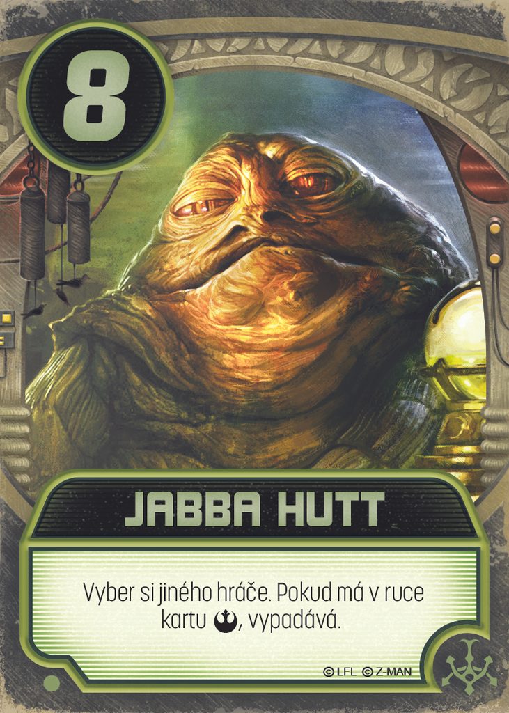 Gioco da tavolo Star Wars - Jabbův palác - karetní hra