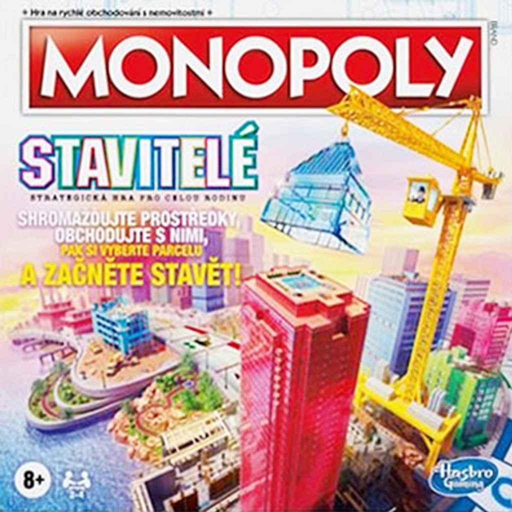 Monopoly: Stavitelé | SVĚT-HER.CZ | Společenské deskové hry - Hrajte si!