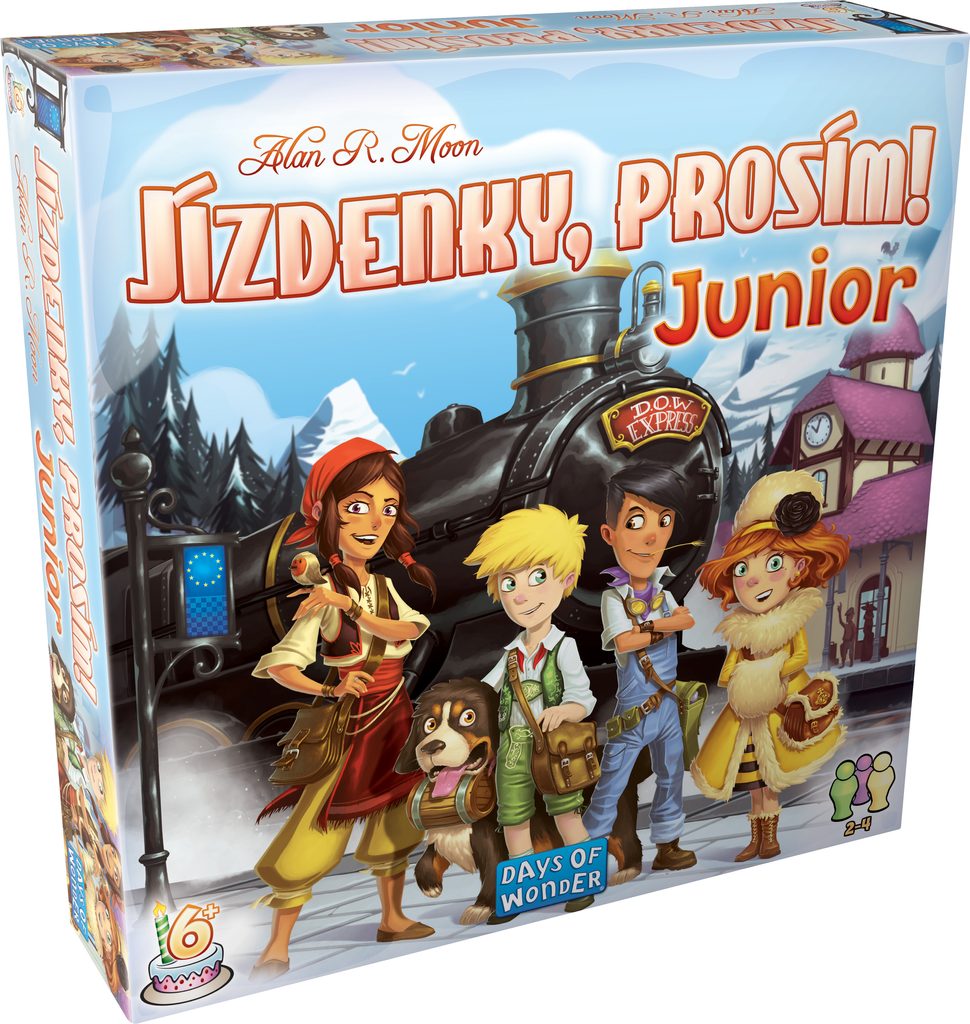 Jízdenky, prosím: Junior (Ticket to Ride) | SVĚT-HER.CZ | Společenské  deskové hry - Hrajte si!