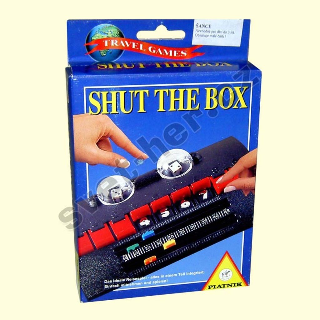 Shut the box - Šance | SVĚT-HER.CZ | Společenské deskové hry - Hrajte si!