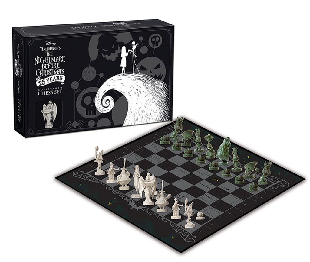 Tim Burton's Nightmare Before Christmas 25 Years - Collector's Chess Set |  SVĚT-HER.CZ | Společenské deskové hry - Hrajte si!