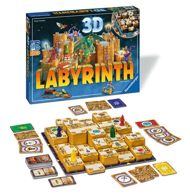 Labyrinth 3D | SVĚT-HER.CZ | Společenské deskové hry - Hrajte si!