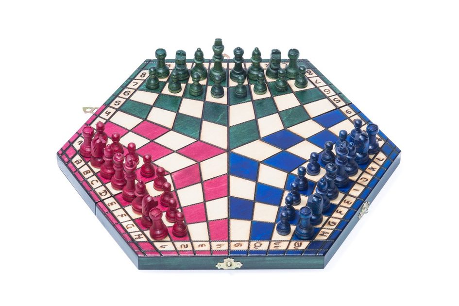 Šachy pro tři hráče - velké | Spoločenské doskové hry SVET-HIER.SK | Hrajte  sa!