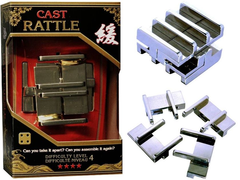 Hanayama Cast Rattle hlavolam SVĚTHER.CZ Společenské deskové hry