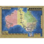 Vysoké napětí - mapa Austrálie/Indický poloostrov
