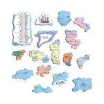 Puzzle vzdělávací: Politická mapa 107d