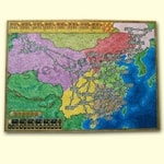 Vysoké napětí - mapa Čína/Korea