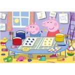 Puzzle Peppa Pig: Výtvarník 24d