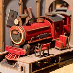 3D Puzzle Zarážka na knihy: Kouzelné nádraží 258d