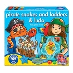 Pirátské Žebříky a Hadi & Pirát Ludo (Pirate Snakes and Ladders & Ludo)