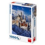 Puzzle Zimní Neuschwanstein 1000d