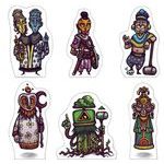 Osmero - 6 promo figurek