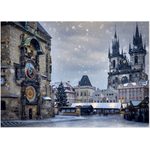 Puzzle Zimní orloj 1000d
