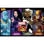 Marvel Dice Throne X-Men: Iceman, Psylocke, Storm, Wolverine