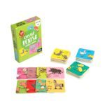 Chytré pexeso: Zvířecí rodina