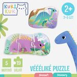 KukiKuk - Véééliké puzzle: Dinosauři