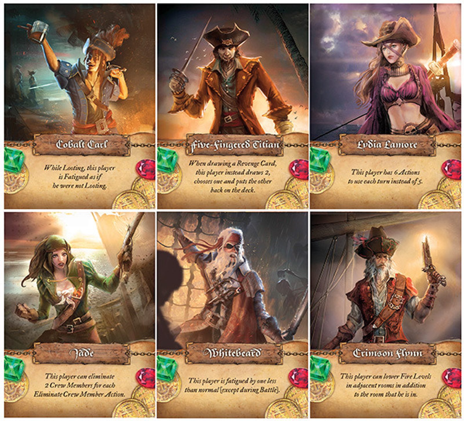 Dead Men Tell No Tales Společenské deskové hry