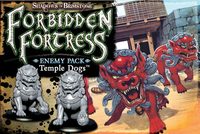 Forbidden Fortress Temple Dogs Enemy Pack – Monster-Figuren Für Tabletop-Spiele, Steinern & Magisch