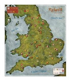 Richard III - Neoprenová herní mapa