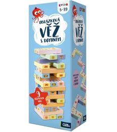 Obrázková věž s dominem