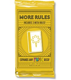 More Rules (Expansion for Any Fluxx Deck)