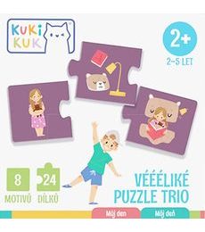 KukiKuk - Véééliké puzzle trio: Můj den