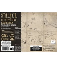 Stalker - Sada náhradních samolepek (Srdce Zóny, Povinnost a Svoboda)