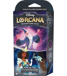 Disney Lorcana: Rise of the Floodborn - Starter Deck Amethyst & Steel