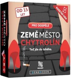 Země město chytrolín: Pro dospělé - Karetní hra