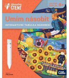 Kouzelné čtení: Umím násobit (interaktivní tabulka)