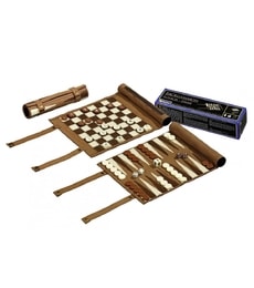 Šachy, dáma, backgammon - na cesty