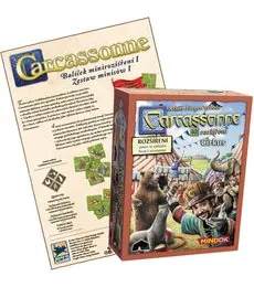 Carcassonne: Cirkus + Balíček minirozšíření