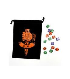 Dungeon Degenerates - Dice Bag & Dice