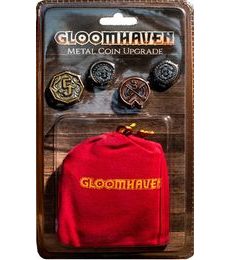 Gloomhaven - Metal Coin Upgrade (kovové mince)