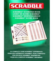 Scrabble skórovací bloček