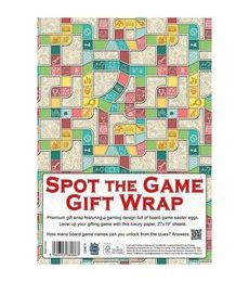 Dárkový balící papír - poznejte hru