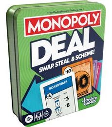 Monopoly Deal (plechová krabička)