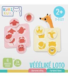 KukiKuk - Véééliké Loto: Barevné stíny