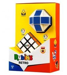 Produkt Rubikova retro sada - Kostka 3x3x3 + Had 
