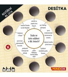 Desítka - rozšíření 80. léta