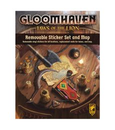 Produkt Gloomhaven: Jaws of the Lion - Removable Sticker Set & Map 
