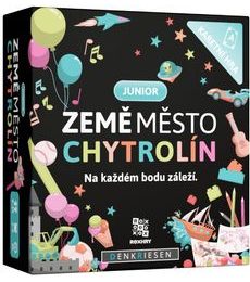 Země město chytrolín: Junior - Karetní hra