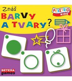 Pexetrio Kids: Znáš barvy a tvary?