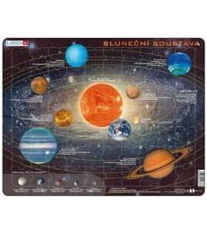Puzzle vzdělávací: Sluneční soustava 42d