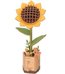 3D Puzzle Slunečnice 154d