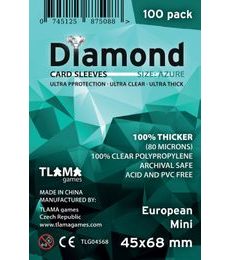 Obaly na karty (45x68mm) European Mini - Diamond, 100 ks