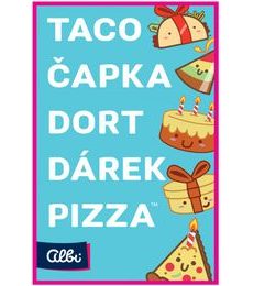 Produkt Taco, čapka, dort, dárek, pizza 