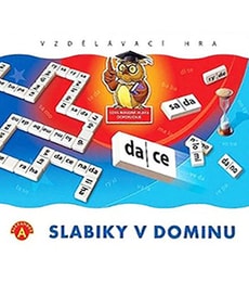 Slabiky v dominu - vzdělávací hra