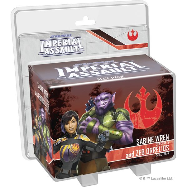 Imperial Assault Ally Pack: Sabine Wren and Zeb Orrelios